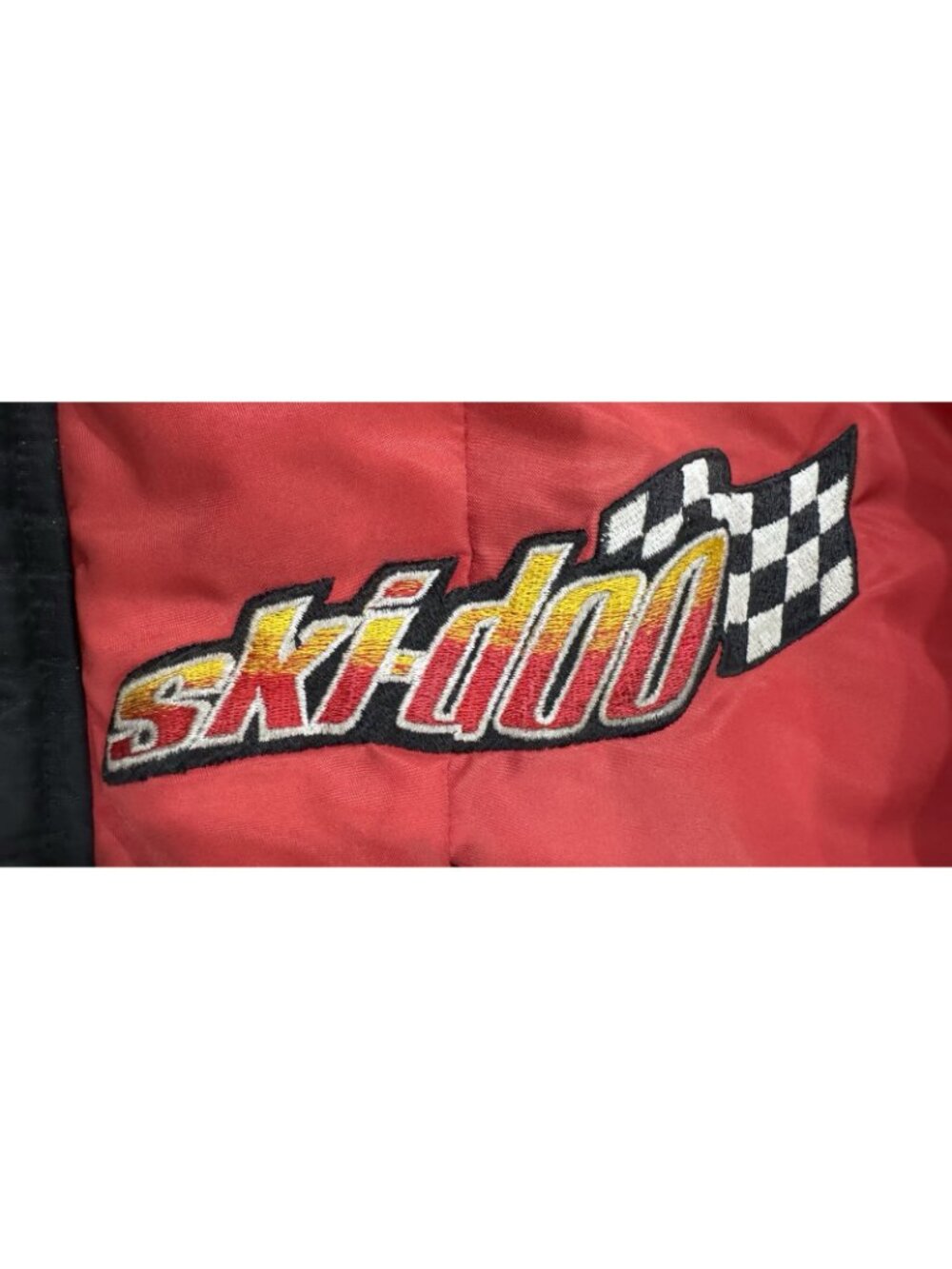 Vtg Ski-Doo Bombardier Jacket Mens Size Xtra Large Snowmobile XL Shark tooth - Picture 7 of 16